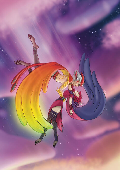 “I’ll always catch you” Fan Art